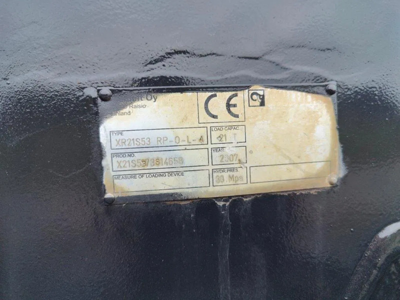 شاحنة ذات الخطاف, شاحنة كرين MAN TGS 26.320 Container Multilift + Kraan Palfinger PK16502: صور 12