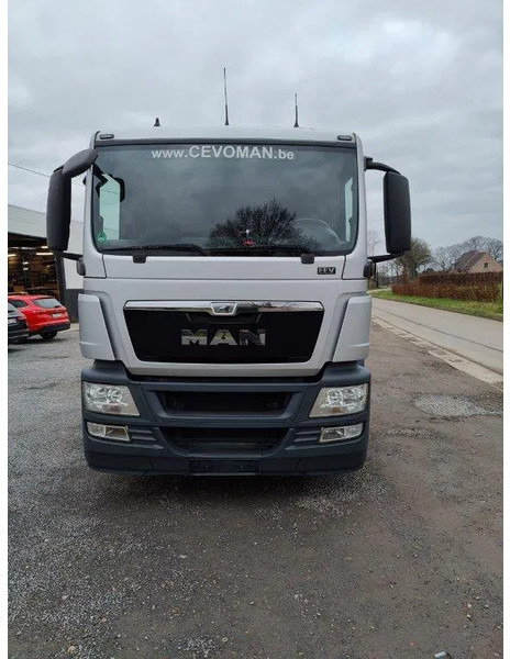شاحنة ذات الخطاف, شاحنة كرين MAN TGS 26.320 Container Multilift + Kraan Palfinger PK16502: صور 11