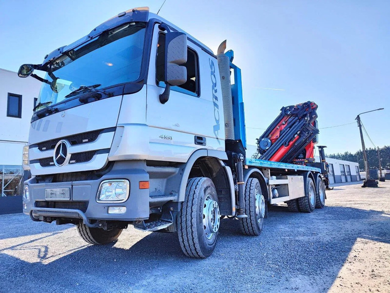 Mercedes-Benz Actros 4151 V8 8x4 Palfinger PK78002 - شاحنات مسطحة, شاحنة كرين: صور 1 Mercedes-Benz Actros 4151 V8 8x4 Palfinger PK78002 - شاحنات مسطحة, شاحنة كرين: صور 1