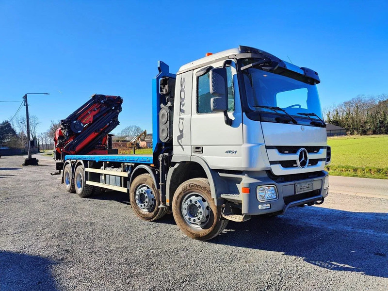 Mercedes-Benz Actros 4151 V8 8x4 Palfinger PK78002 - شاحنات مسطحة, شاحنة كرين: صور 2 Mercedes-Benz Actros 4151 V8 8x4 Palfinger PK78002 - شاحنات مسطحة, شاحنة كرين: صور 2