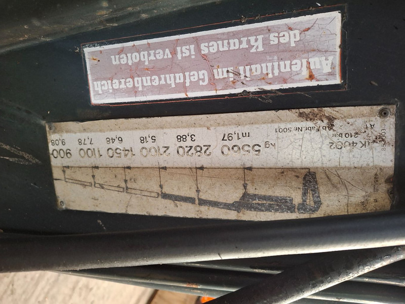 Atlas AK 4002 - ونش كرين: صور 4 Atlas AK 4002 - ونش كرين: صور 4