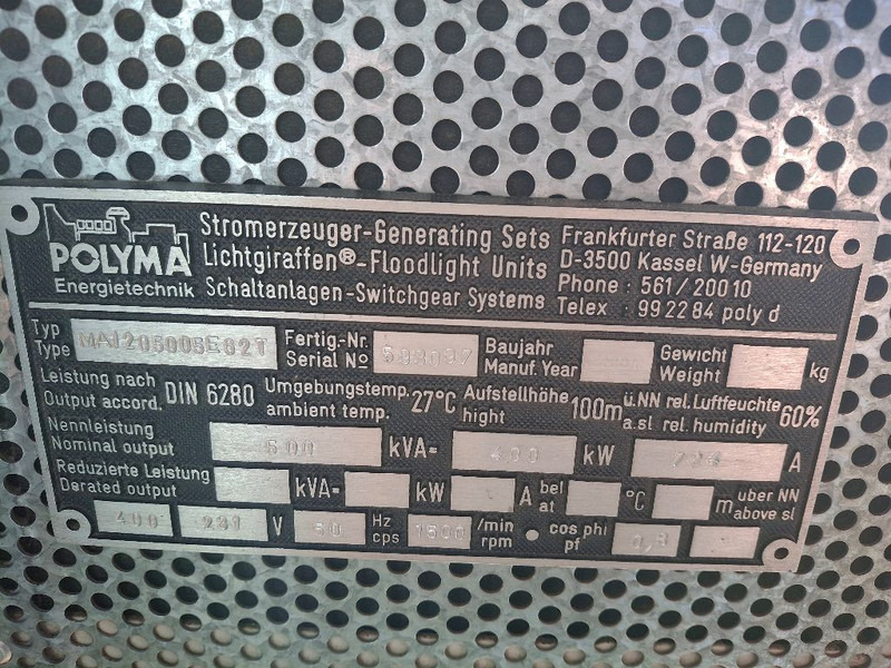 MAN D2842 LE21 - مجموعة المولدات: صور 4 MAN D2842 LE21 - مجموعة المولدات: صور 4