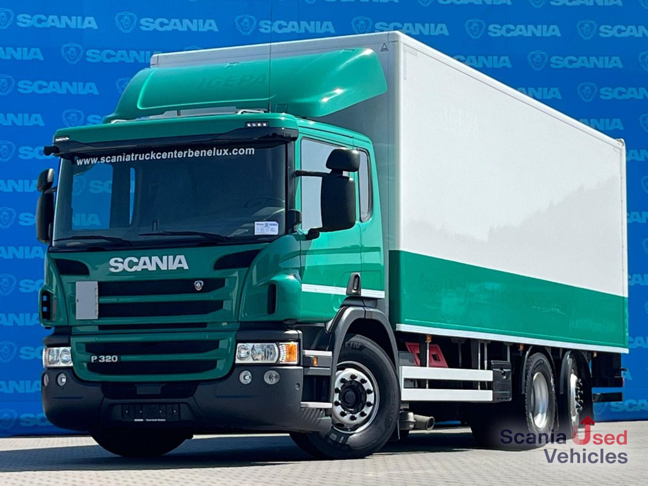 SCANIA P 320 DB6x2*4MNB RETARDER FULL AIR 8T TAIL LIFT 2T - بصندوق مغلق شاحنة: صور 1 SCANIA P 320 DB6x2*4MNB RETARDER FULL AIR 8T TAIL LIFT 2T - بصندوق مغلق شاحنة: صور 1