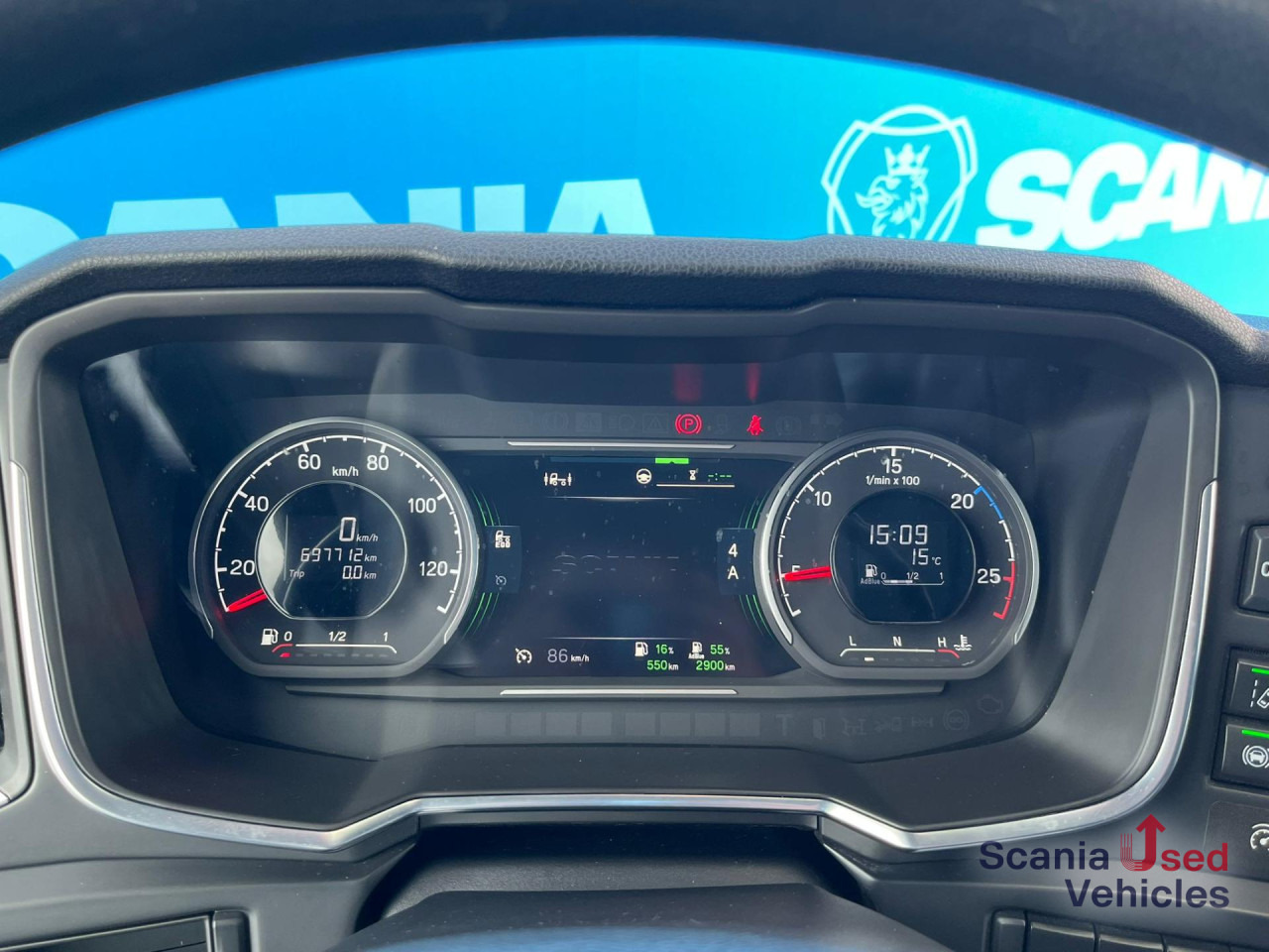 SCANIA R 450 A4x2EB MEGA / VOLUME DIFF-LOCK PTOV AIRCO - شاحنة جرار: صور 5 SCANIA R 450 A4x2EB MEGA / VOLUME DIFF-LOCK PTOV AIRCO - شاحنة جرار: صور 5