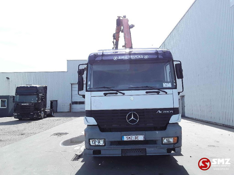 Mercedes-Benz Actros 1831 Atlas Ak140.1A4+remote lames steel 165000km - شاحنات مسطحة, شاحنة كرين: صور 2 Mercedes-Benz Actros 1831 Atlas Ak140.1A4+remote lames steel 165000km - شاحنات مسطحة, شاحنة كرين: صور 2