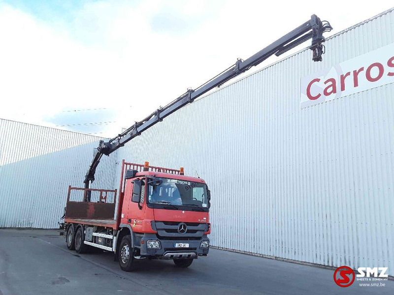 Mercedes-Benz Actros 2641 - شاحنات مسطحة, شاحنة كرين: صور 1 Mercedes-Benz Actros 2641 - شاحنات مسطحة, شاحنة كرين: صور 1