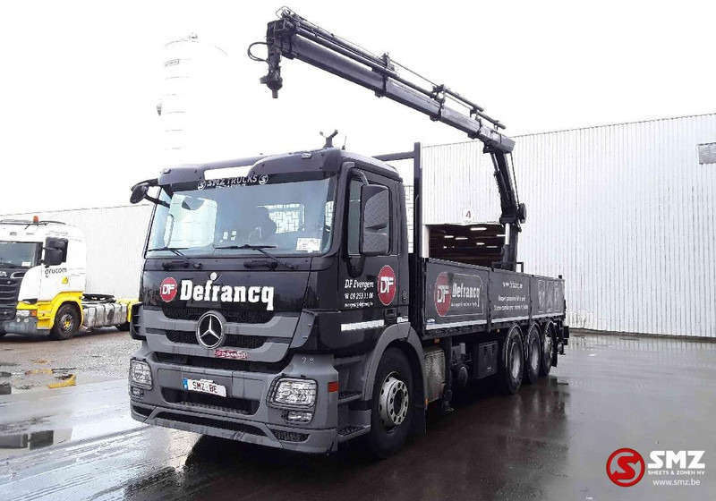 Mercedes-Benz Actros 3236 hiab 166-5remote - شاحنات مسطحة, شاحنة كرين: صور 3 Mercedes-Benz Actros 3236 hiab 166-5remote - شاحنات مسطحة, شاحنة كرين: صور 3