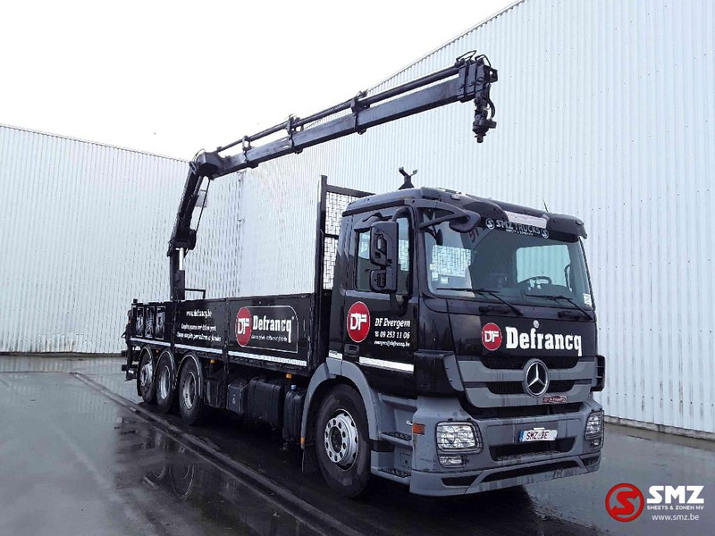 Mercedes-Benz Actros 3236 hiab 166-5remote - شاحنات مسطحة, شاحنة كرين: صور 1 Mercedes-Benz Actros 3236 hiab 166-5remote - شاحنات مسطحة, شاحنة كرين: صور 1