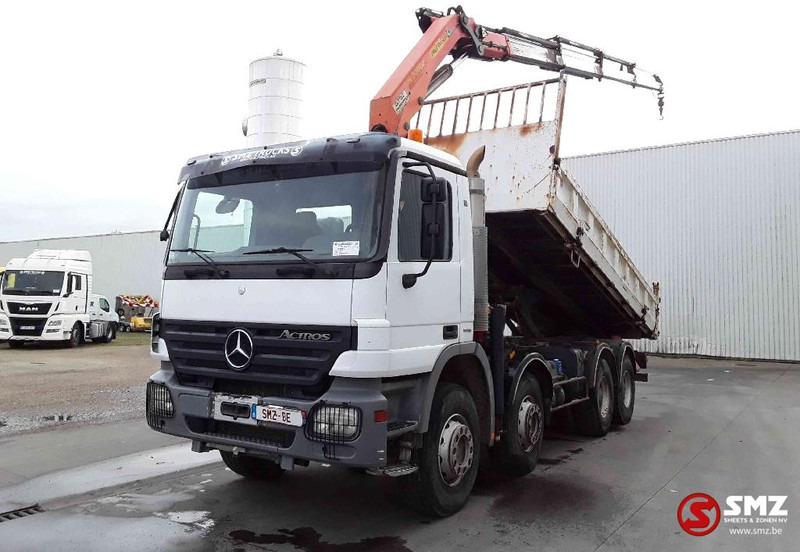 Mercedes-Benz Actros 4144 palfinber pk2002/4Ext remote - قلابات, شاحنة كرين: صور 3 Mercedes-Benz Actros 4144 palfinber pk2002/4Ext remote - قلابات, شاحنة كرين: صور 3