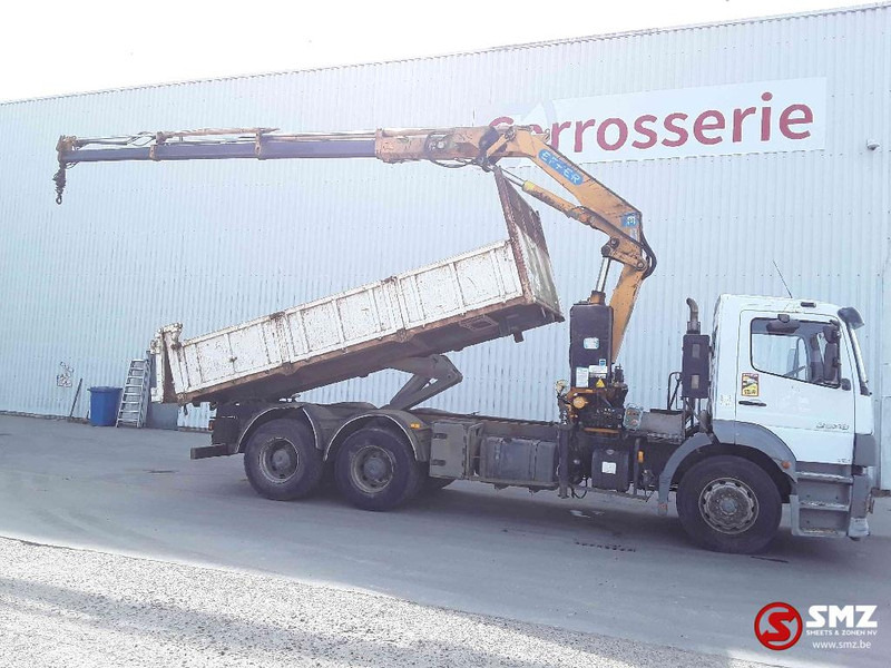 Mercedes-Benz Atego 2633 effer 3 ext +remote 6x4 - قلابات, شاحنة كرين: صور 4 Mercedes-Benz Atego 2633 effer 3 ext +remote 6x4 - قلابات, شاحنة كرين: صور 4