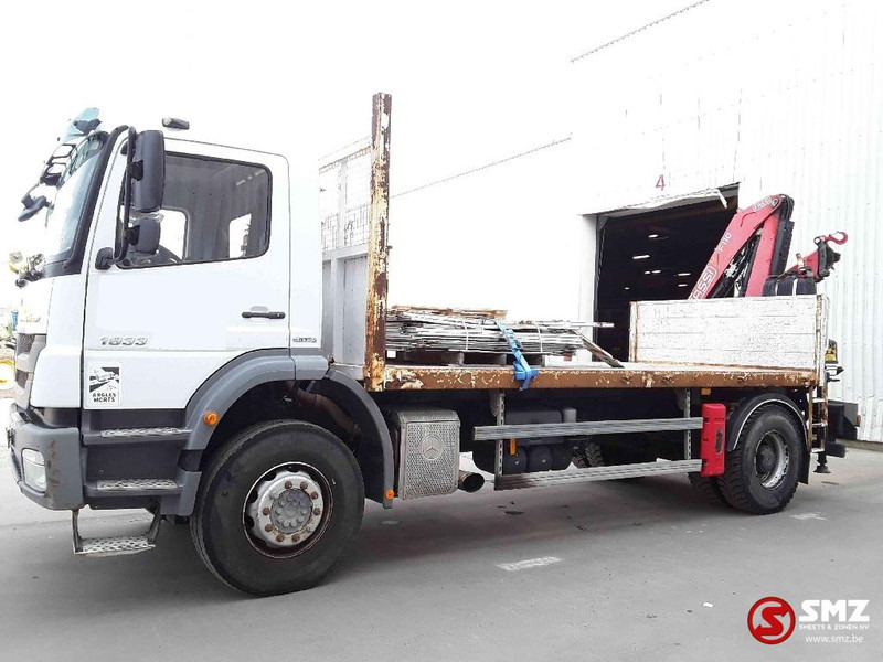 Mercedes-Benz Axor 1833 Fassi f 110a 284000km airco TOP condition - شاحنات مسطحة, شاحنة كرين: صور 5 Mercedes-Benz Axor 1833 Fassi f 110a 284000km airco TOP condition - شاحنات مسطحة, شاحنة كرين: صور 5