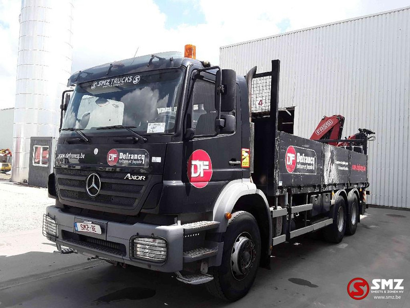 Mercedes-Benz Axor 2633 fassi f 170-3 remote - شاحنات مسطحة, شاحنة كرين: صور 3 Mercedes-Benz Axor 2633 fassi f 170-3 remote - شاحنات مسطحة, شاحنة كرين: صور 3