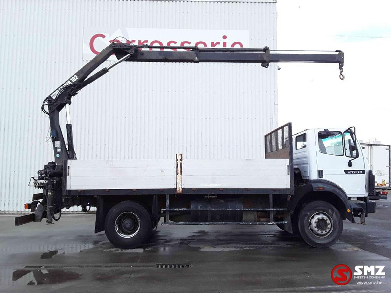 Mercedes-Benz SK 2031 lames manual - شاحنات مسطحة, شاحنة كرين: صور 4 Mercedes-Benz SK 2031 lames manual - شاحنات مسطحة, شاحنة كرين: صور 4