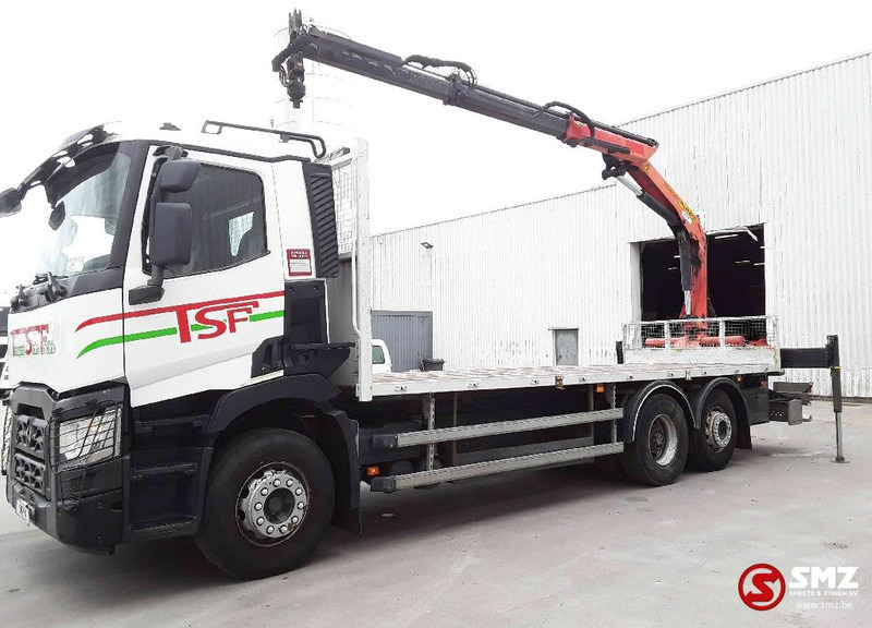 Renault C 430 palfinger pk 1001 remote - شاحنات مسطحة, شاحنة كرين: صور 5 Renault C 430 palfinger pk 1001 remote - شاحنات مسطحة, شاحنة كرين: صور 5