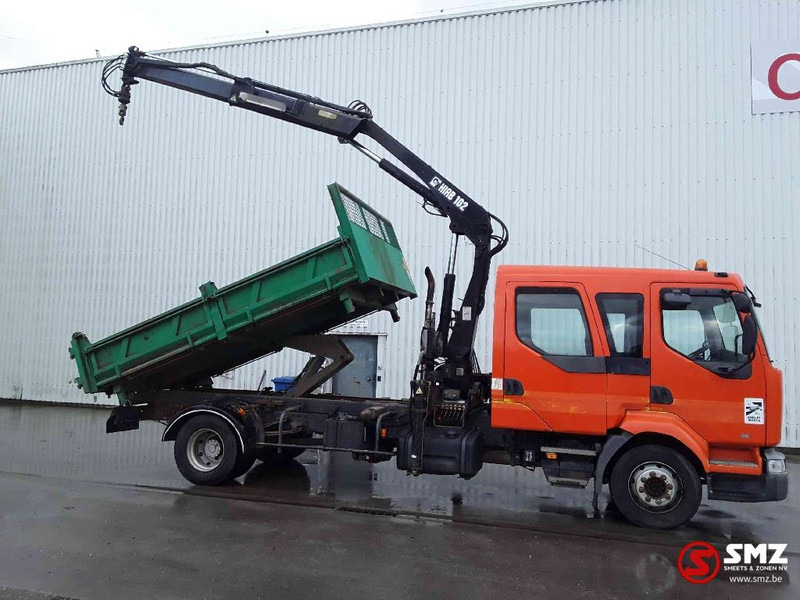 Renault Midlum 210 Hiab 102 manual pump - قلابات, شاحنة كرين: صور 4 Renault Midlum 210 Hiab 102 manual pump - قلابات, شاحنة كرين: صور 4