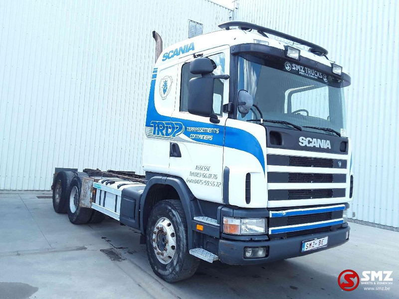 Scania 164 L 480 zijschade/side dammage - الشاسيه شاحنة: صور 1 Scania 164 L 480 zijschade/side dammage - الشاسيه شاحنة: صور 1