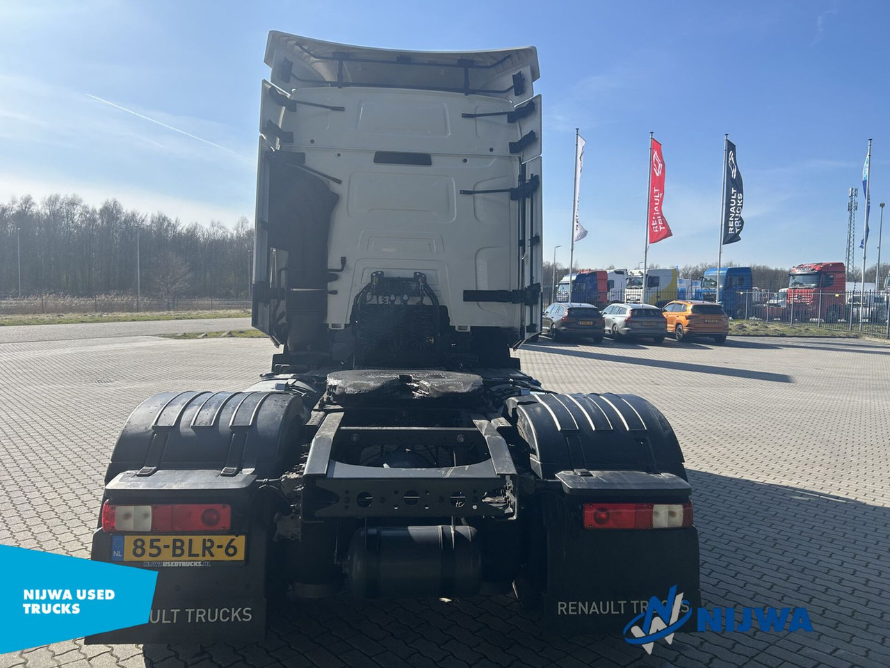 شاحنة جرار Renault T 460 4x2 Standkachel + Koelkast: صور 8