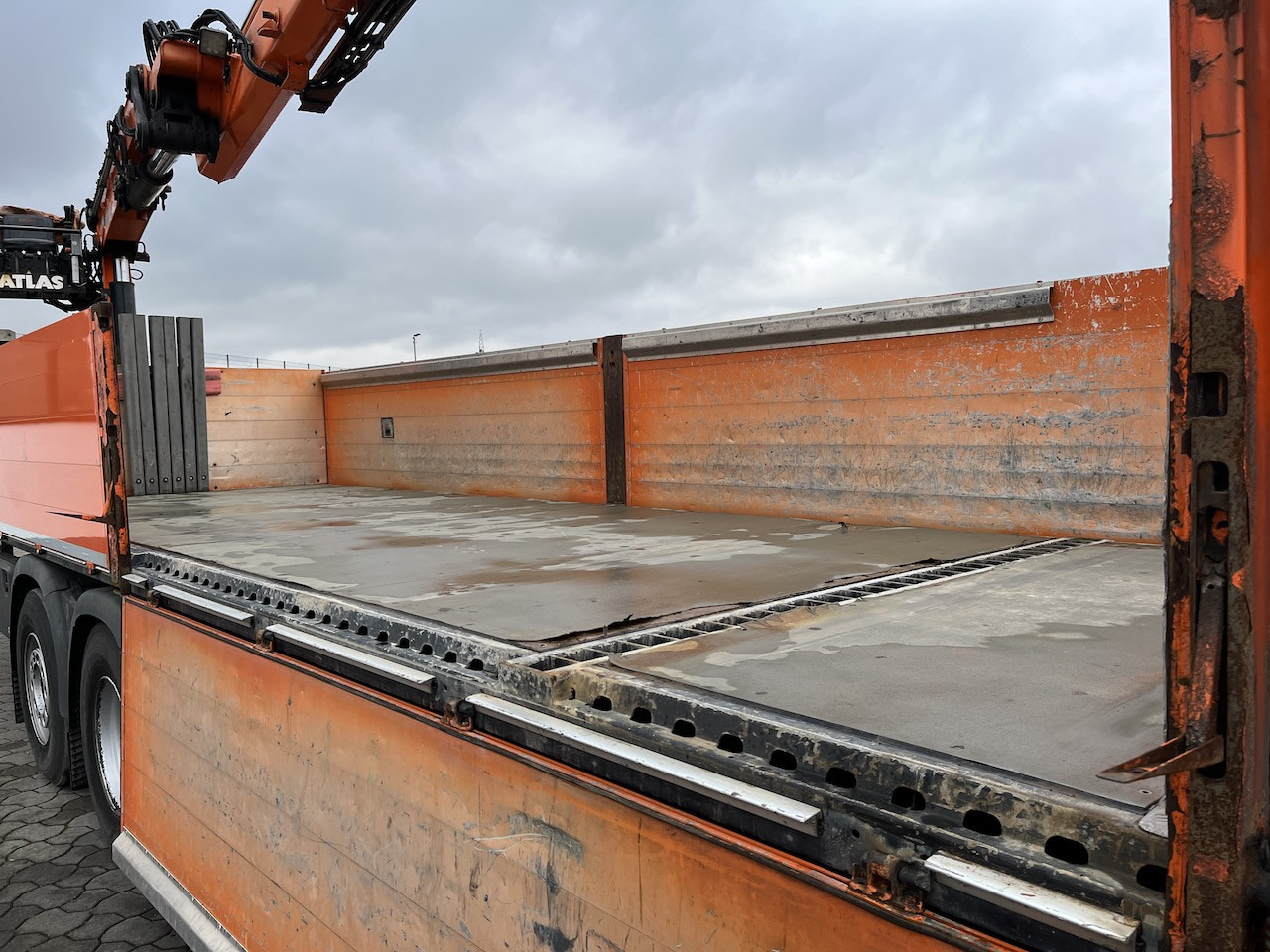 MAN TGX 26.480 6x2 Atlas 145.2 Baustoff - شاحنة كرين, شاحنات مسطحة: صور 5 MAN TGX 26.480 6x2 Atlas 145.2 Baustoff - شاحنة كرين, شاحنات مسطحة: صور 5