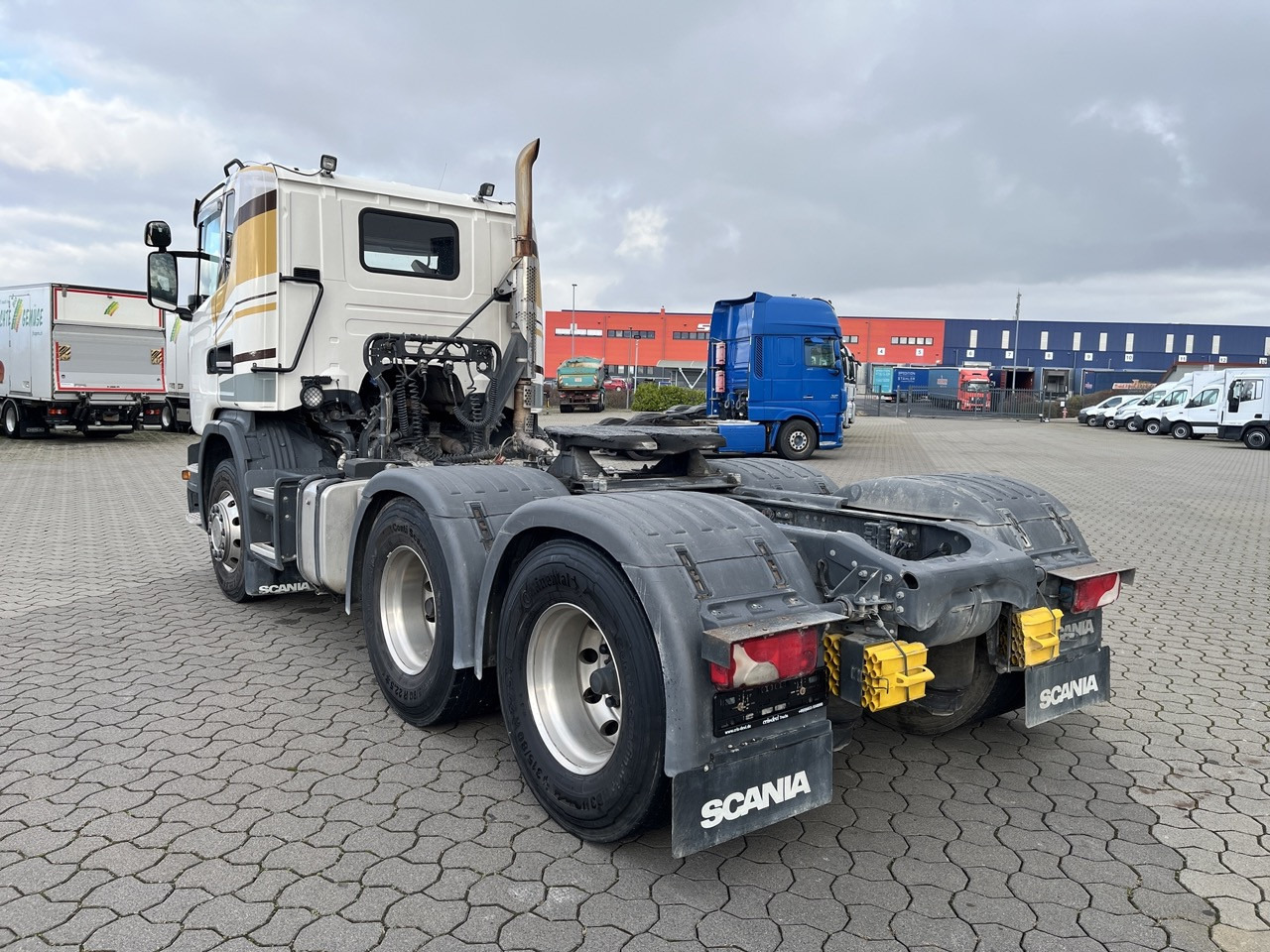 Scania G 490 6x4 Retarder Kipphydraulik - شاحنة جرار: صور 4 Scania G 490 6x4 Retarder Kipphydraulik - شاحنة جرار: صور 4