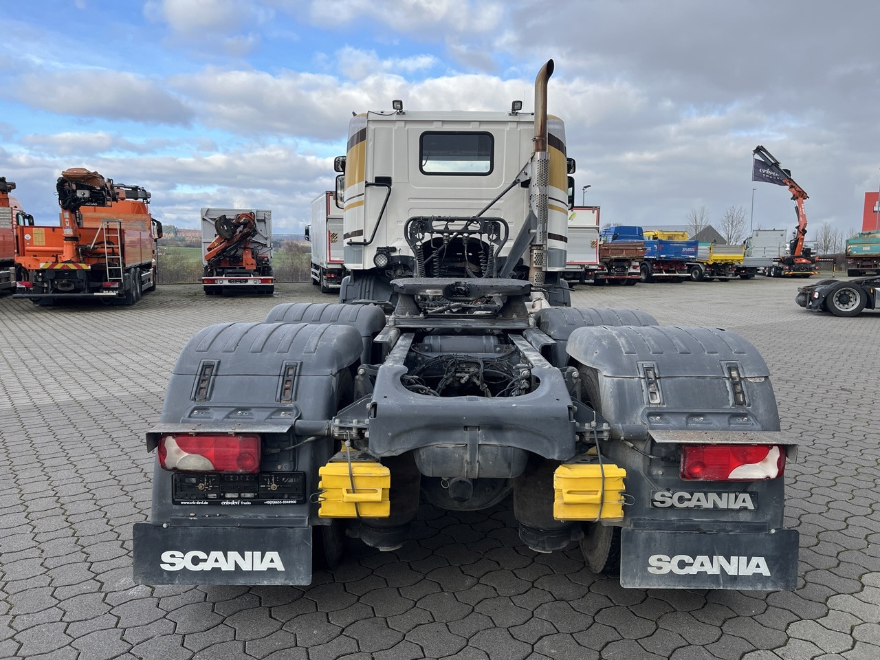 Scania G 490 6x4 Retarder Kipphydraulik - شاحنة جرار: صور 5 Scania G 490 6x4 Retarder Kipphydraulik - شاحنة جرار: صور 5