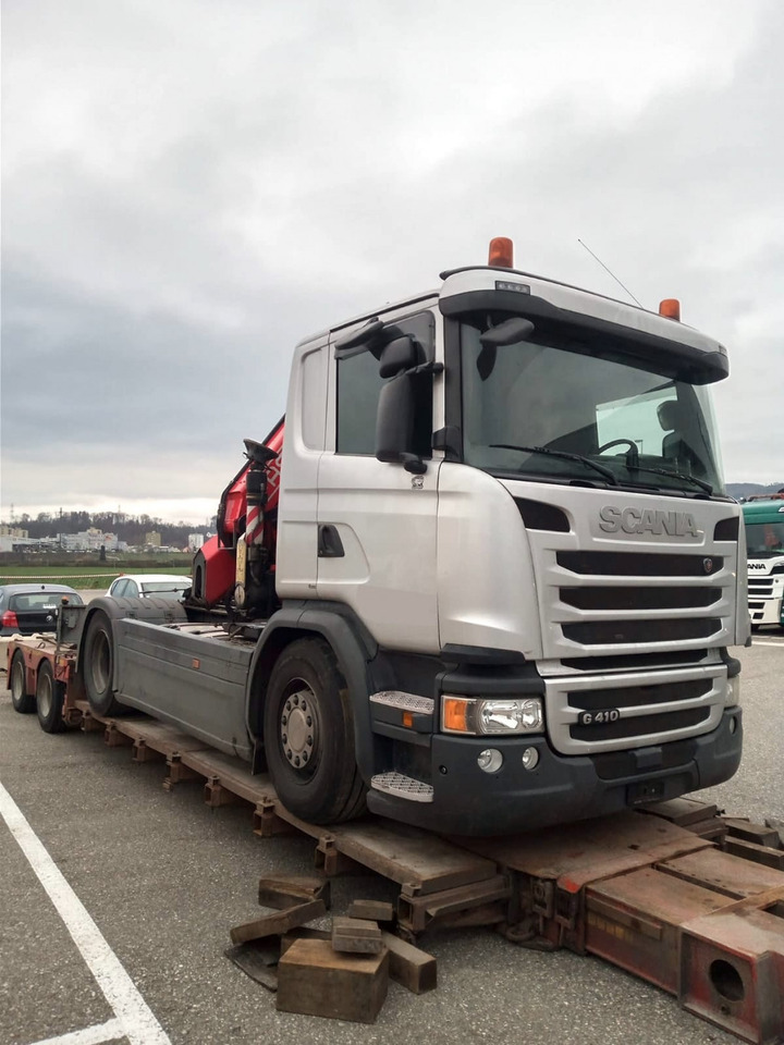 Scania G410 4x2 SZM Kran Fassi F235 Motorschaden - شاحنة جرار: صور 2 Scania G410 4x2 SZM Kran Fassi F235 Motorschaden - شاحنة جرار: صور 2