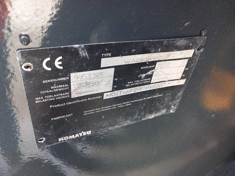 Komatsu WA480-8E0 - اللودر بعجل: صور 2 Komatsu WA480-8E0 - اللودر بعجل: صور 2