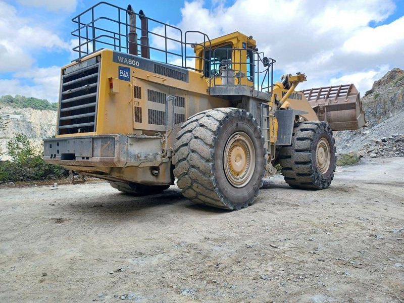 Komatsu WA800-3 - اللودر بعجل: صور 1 Komatsu WA800-3 - اللودر بعجل: صور 1