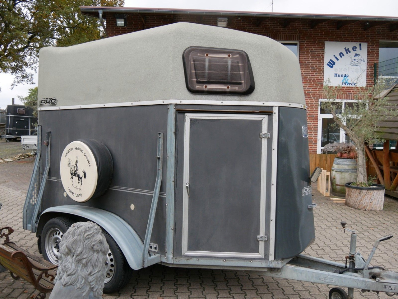 Böckmann Duo mit Sattelkammer - شاحنة نقل المواشي مقطورة: صور 2 Böckmann Duo mit Sattelkammer - شاحنة نقل المواشي مقطورة: صور 2