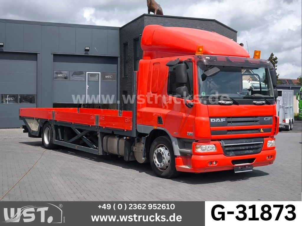 DAF CF 75 360 Spezial Radmulden 9,00 m Tielader - شاحنة نقل سيارات شاحنة: صور 1 DAF CF 75 360 Spezial Radmulden 9,00 m Tielader - شاحنة نقل سيارات شاحنة: صور 1