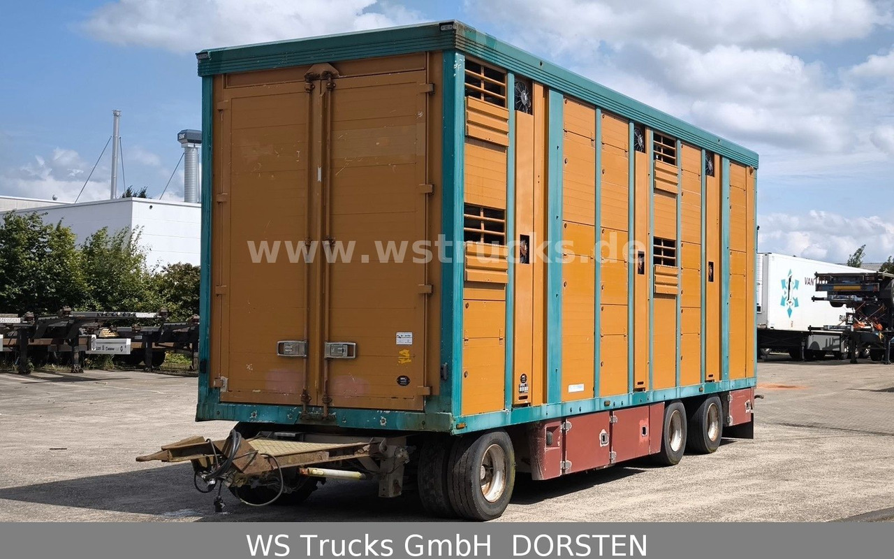 Menke-Janzen Menke 2 Stock Vollalu 8 m Hubdach Viehanhänger - شاحنة نقل المواشي مقطورة: صور 2 Menke-Janzen Menke 2 Stock Vollalu 8 m Hubdach Viehanhänger - شاحنة نقل المواشي مقطورة: صور 2