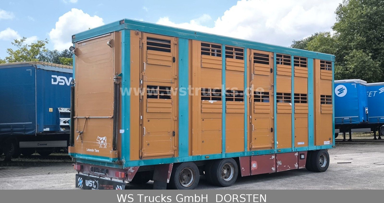 Menke-Janzen Menke 2 Stock Vollalu 8 m Hubdach Viehanhänger - شاحنة نقل المواشي مقطورة: صور 5 Menke-Janzen Menke 2 Stock Vollalu 8 m Hubdach Viehanhänger - شاحنة نقل المواشي مقطورة: صور 5