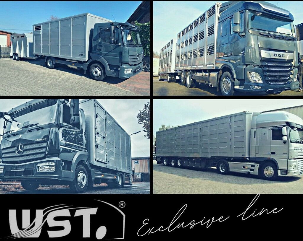 شاحنة نقل خيل Mercedes-Benz Atego 1223  1 Stock Hohe Gitter  Viehtransporter: صور 26