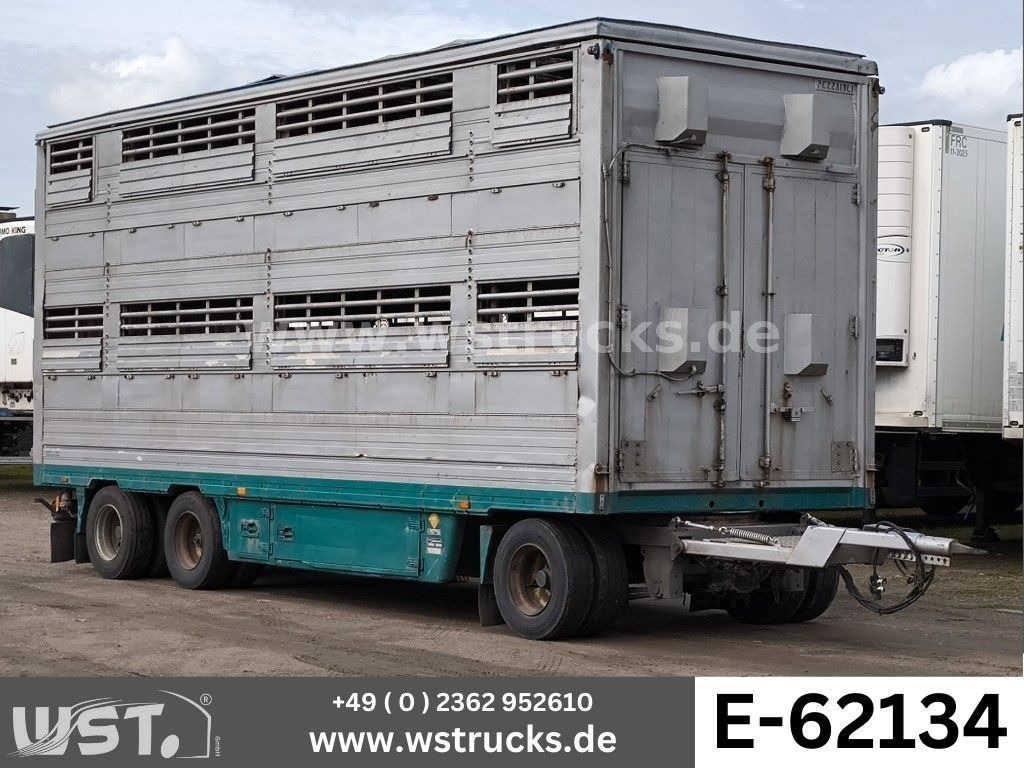 Pezzaioli Pezzaiolli 2 Stock RBA31F ausfahrbares Dach - شاحنة نقل المواشي مقطورة: صور 1 Pezzaioli Pezzaiolli 2 Stock RBA31F ausfahrbares Dach - شاحنة نقل المواشي مقطورة: صور 1
