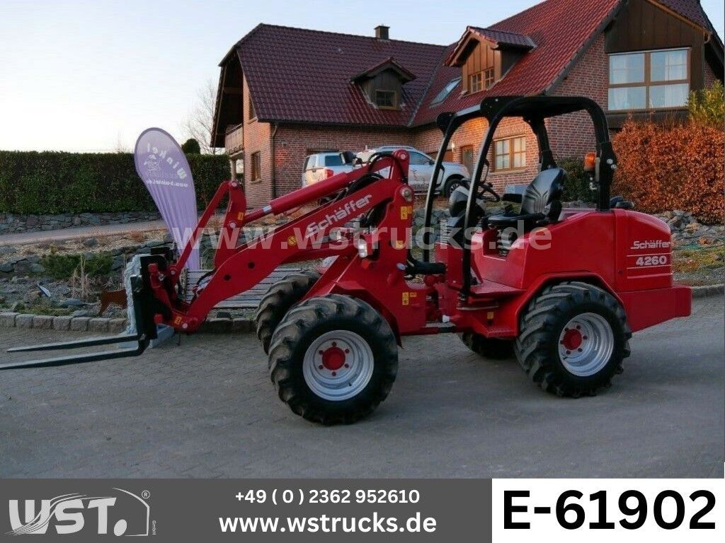 Schäffer 4260 Neuwertig Typ L-H - لودر مفصلي صغير: صور 1 Schäffer 4260 Neuwertig Typ L-H - لودر مفصلي صغير: صور 1