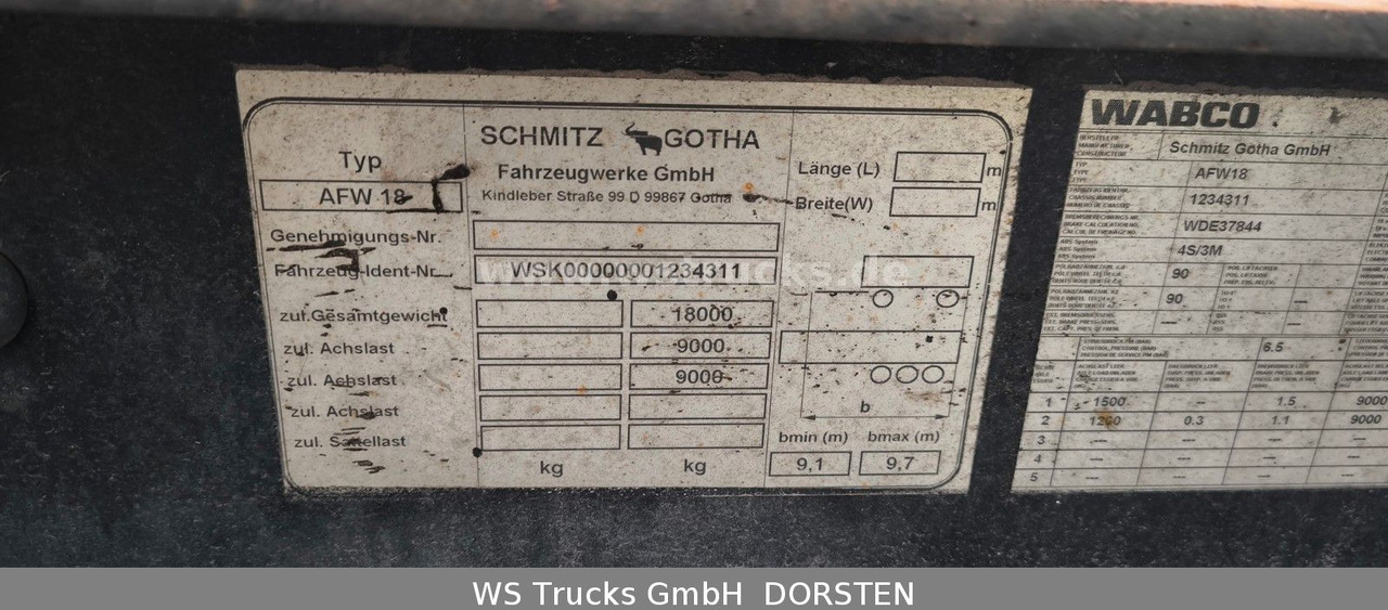 Schmitz Cargobull BDF Wechselbrücke AFW 18 - شاحنات الحاويات / جسم علوي قابل للتغيير مقطورة: صور 5 Schmitz Cargobull BDF Wechselbrücke AFW 18 - شاحنات الحاويات / جسم علوي قابل للتغيير مقطورة: صور 5