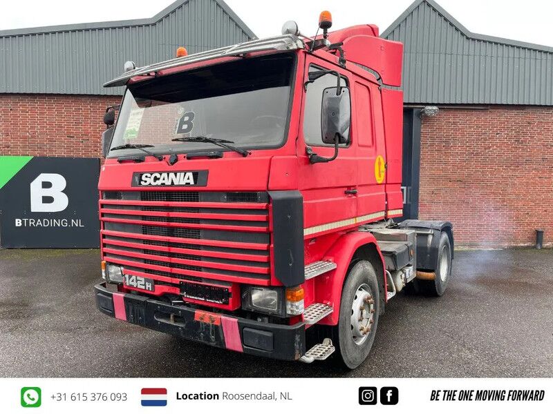 Scania R142-V8 - Spring/Spring - NO rust - 40.968 - شاحنة جرار: صور 1 Scania R142-V8 - Spring/Spring - NO rust - 40.968 - شاحنة جرار: صور 1