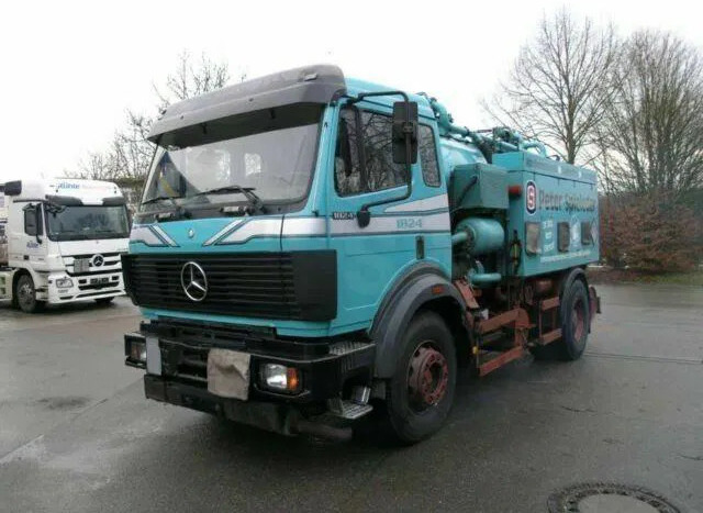 Mercedes-Benz SK 1824 ASSMANN SAUG SPÜL A3 TANK KOMBIFZ - ماكينة غسيل ضغط عالي: صور 1 Mercedes-Benz SK 1824 ASSMANN SAUG SPÜL A3 TANK KOMBIFZ - ماكينة غسيل ضغط عالي: صور 1