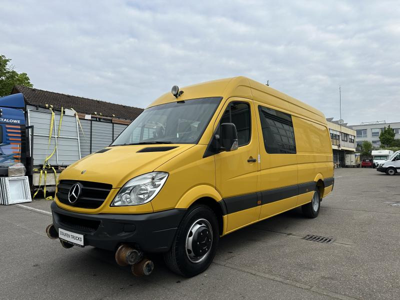 Mercedes Sprinter 516 CDI ZAGRO 2-Wegefahrzeug Bahn Schienen - الشاحنات الصغيرة: صور 1 Mercedes Sprinter 516 CDI ZAGRO 2-Wegefahrzeug Bahn Schienen - الشاحنات الصغيرة: صور 1