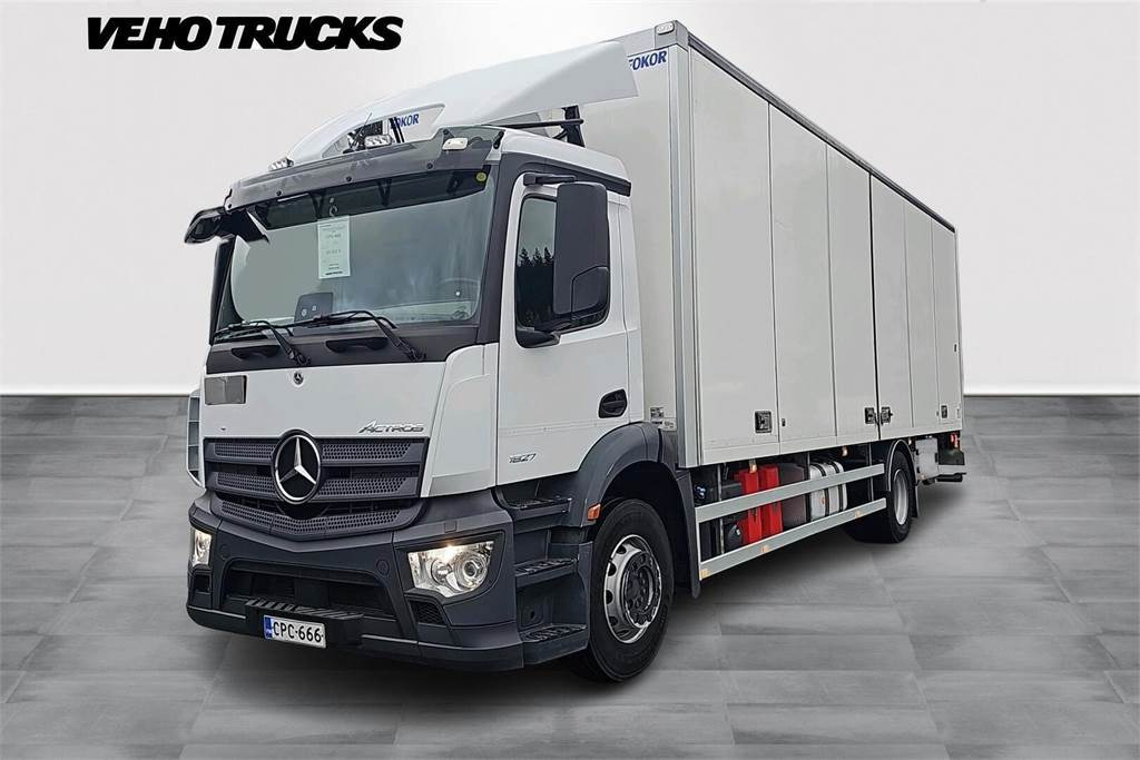 Mercedes-Benz ACTROS 5 SM 1827 L KSA - بصندوق مغلق شاحنة: صور 1 Mercedes-Benz ACTROS 5 SM 1827 L KSA - بصندوق مغلق شاحنة: صور 1