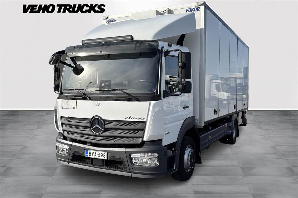 Mercedes-Benz ATEGO 1224L 4x2 Ksa-Umpikori +pl-nostin - بصندوق مغلق شاحنة: صور 1 Mercedes-Benz ATEGO 1224L 4x2 Ksa-Umpikori +pl-nostin - بصندوق مغلق شاحنة: صور 1