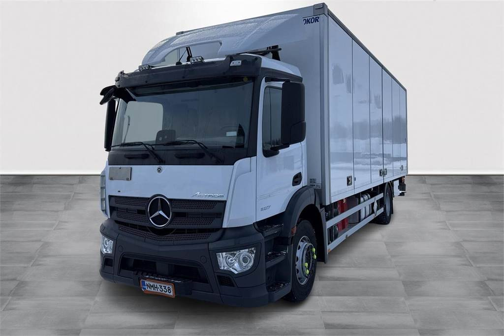 Mercedes-Benz Actros 1827L 8,7m Ksa Umpikori - بصندوق مغلق شاحنة: صور 1 Mercedes-Benz Actros 1827L 8,7m Ksa Umpikori - بصندوق مغلق شاحنة: صور 1