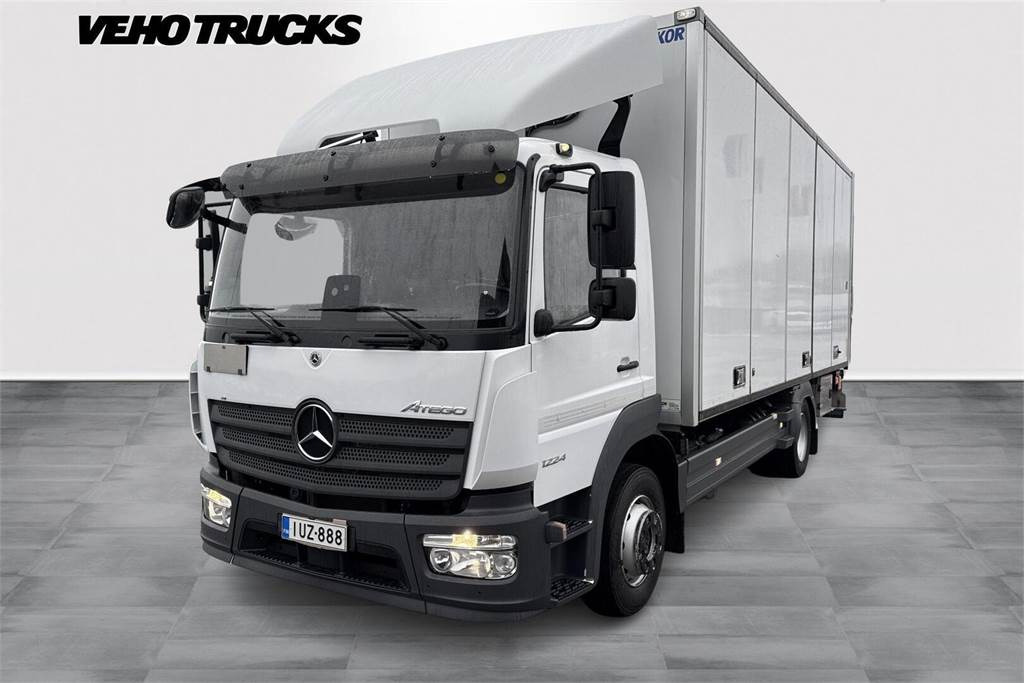 Mercedes-Benz Atego 1224L 6,2m KSA-kori + PL - بصندوق مغلق شاحنة: صور 1 Mercedes-Benz Atego 1224L 6,2m KSA-kori + PL - بصندوق مغلق شاحنة: صور 1