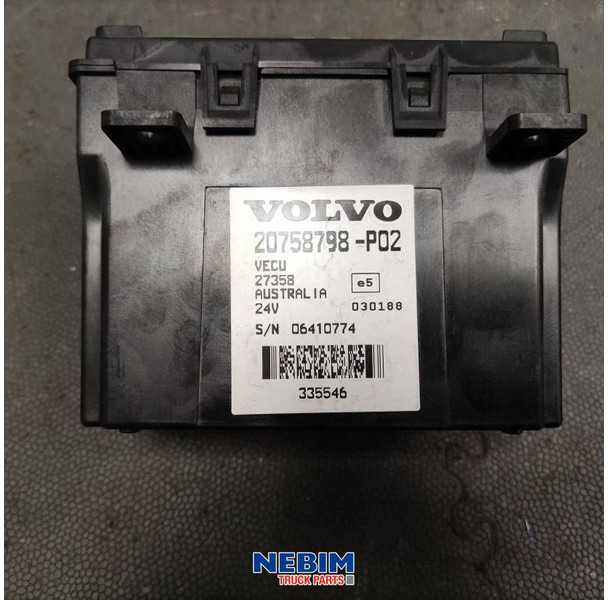Volvo Volvo - 20758798 - Regeleenheid VECU - قطع الغيار - شاحنة: صور 3 Volvo Volvo - 20758798 - Regeleenheid VECU - قطع الغيار - شاحنة: صور 3