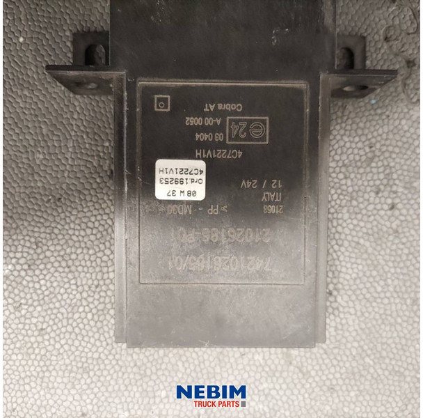 Volvo Volvo - 21026185 - Regeleenheid alarm - قطع الغيار - شاحنة: صور 2 Volvo Volvo - 21026185 - Regeleenheid alarm - قطع الغيار - شاحنة: صور 2