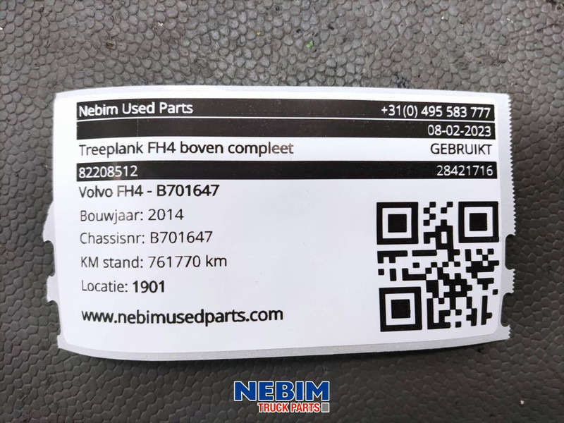 Volvo Volvo - 82208512 - Treeplank FH4 boven compleet - قطع الغيار: صور 5 Volvo Volvo - 82208512 - Treeplank FH4 boven compleet - قطع الغيار: صور 5