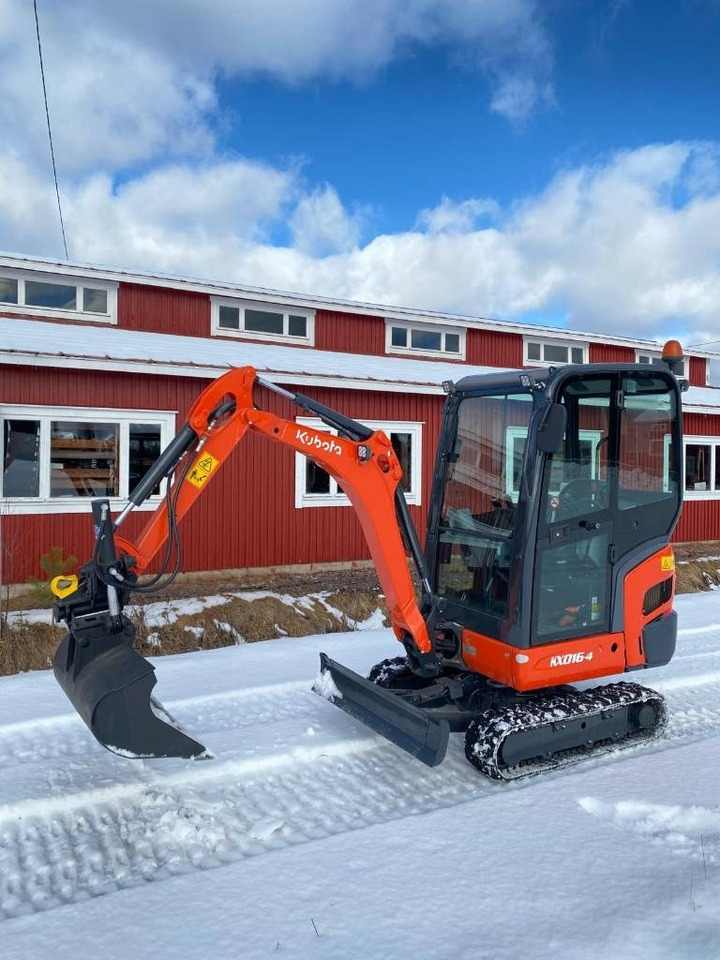 Kubota KX016-4 - حفارة مصغرة: صور 4 Kubota KX016-4 - حفارة مصغرة: صور 4