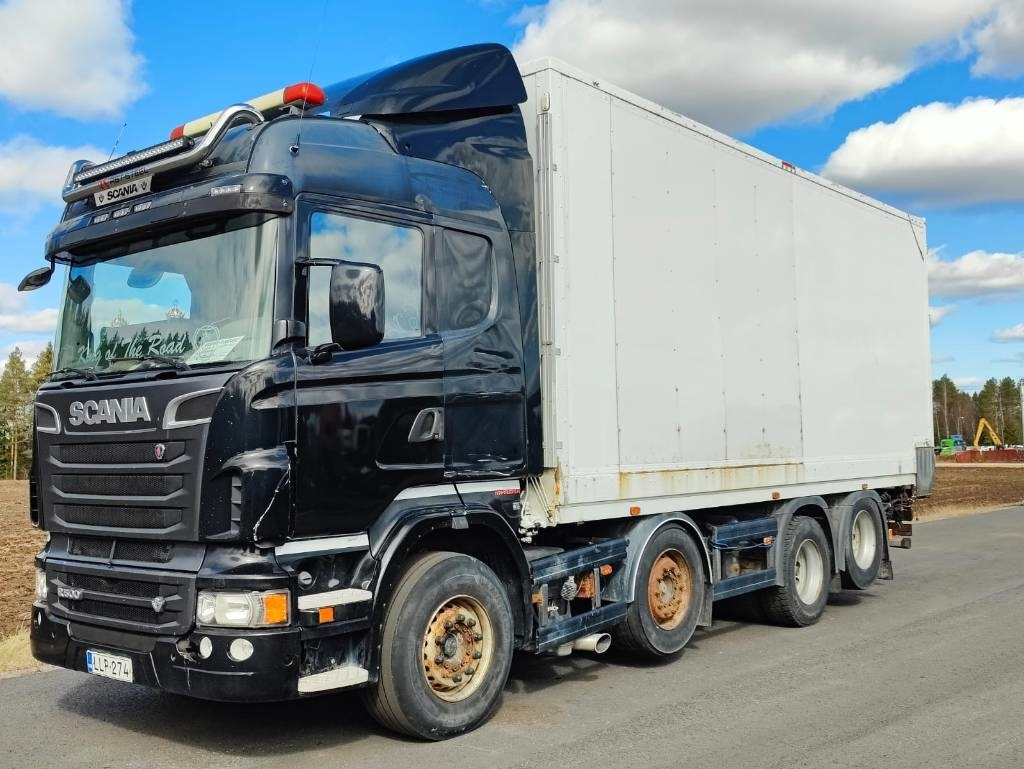 Scania R 500 8x2 4700 - بصندوق مغلق شاحنة: صور 1 Scania R 500 8x2 4700 - بصندوق مغلق شاحنة: صور 1