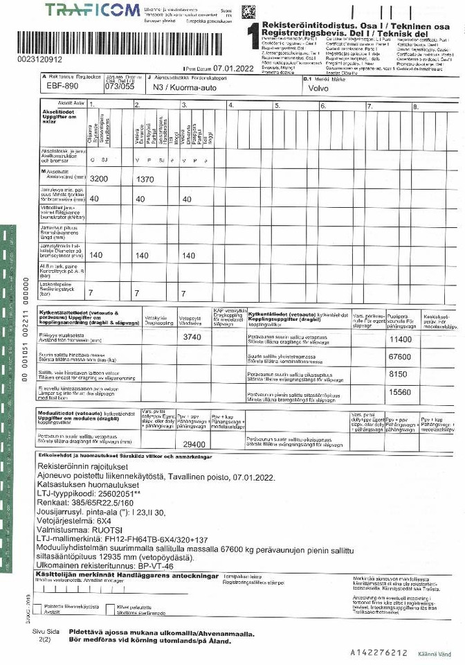 Volvo FH12 460  إيجار Volvo FH12 460: صور 10