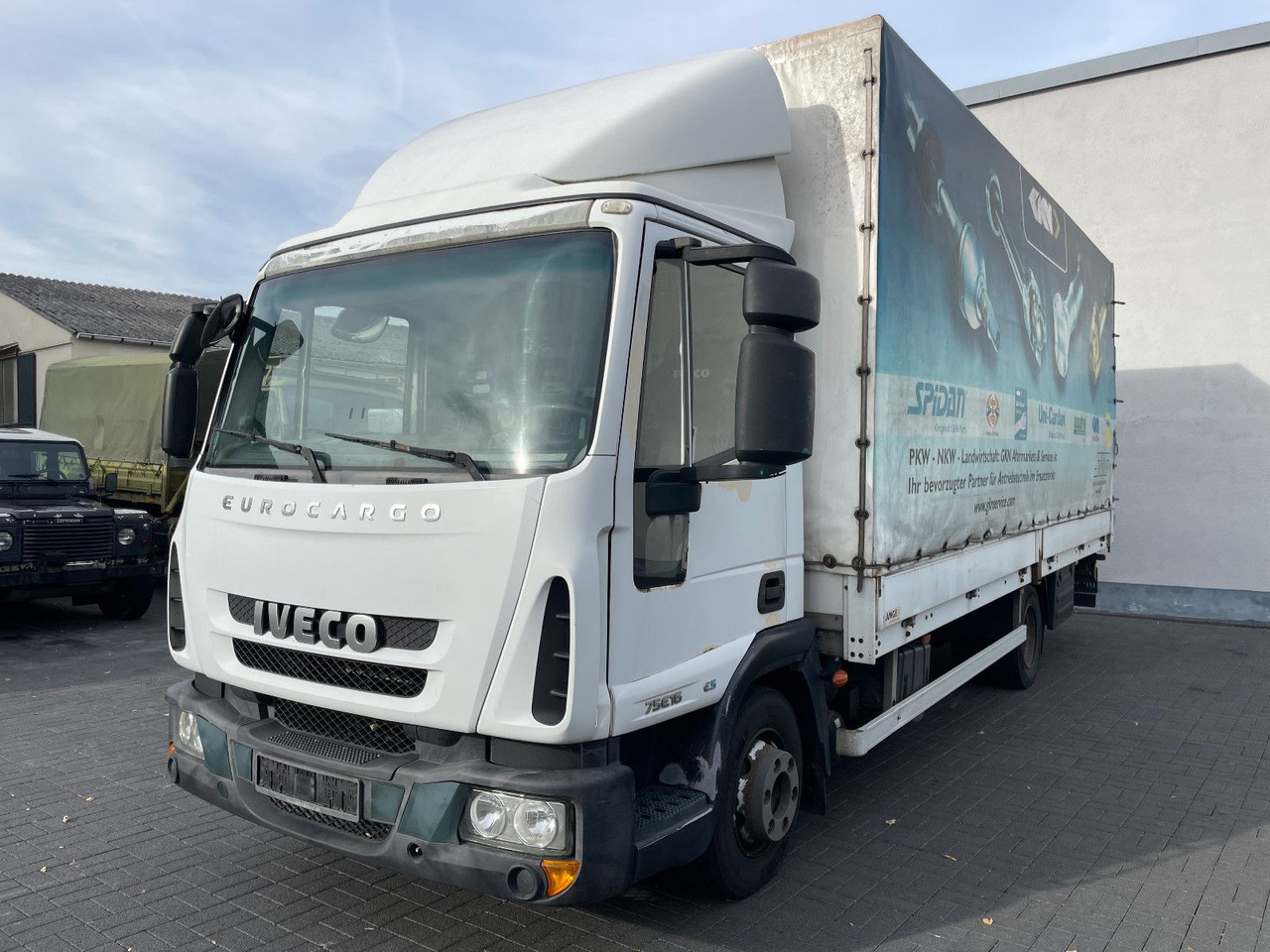 Iveco Euro Cargo 75E16 Euro 5, TÜV 06-2026 - الشاحنات الصغيرة ستائر: صور 1 Iveco Euro Cargo 75E16 Euro 5, TÜV 06-2026 - الشاحنات الصغيرة ستائر: صور 1