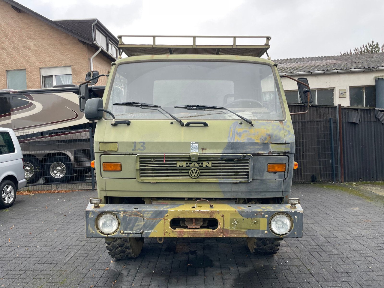 MAN 8.136 4X4 Prische Plane - الشاحنات الصغيرة ستائر: صور 3 MAN 8.136 4X4 Prische Plane - الشاحنات الصغيرة ستائر: صور 3